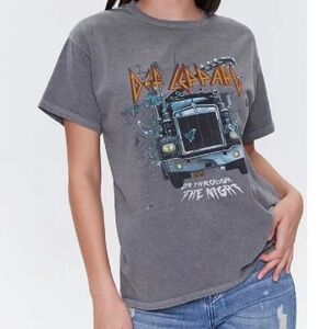 Def Leppard On Through The Night T Shirt